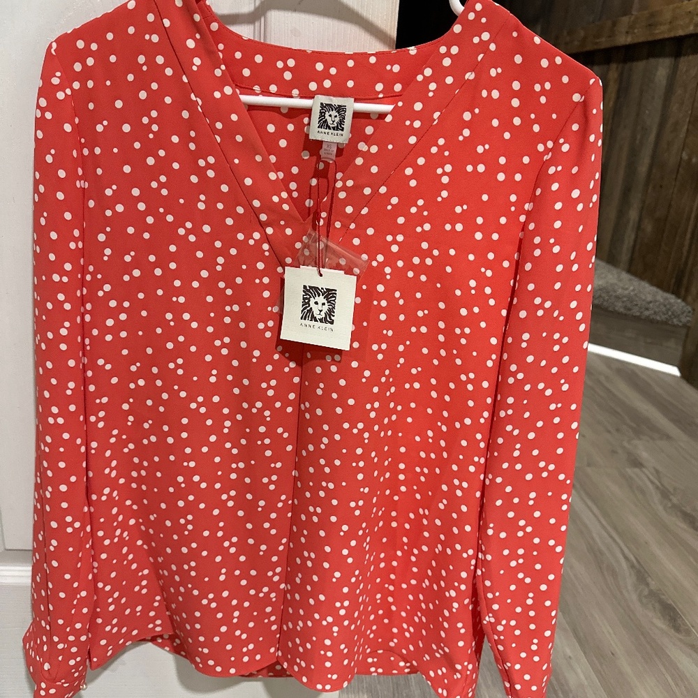 Anne Klein blouse xsmall